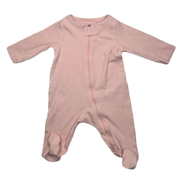 Carter's Just One You Baby Girls Size 3 Months Long Sleeve Footed Pajama Set 2pc - Picture 3 of 13